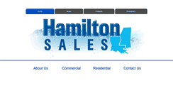 Desktop Screenshot of hamiltonsales.org